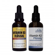 Pro Natural Vitamin D3 + Bergen K2 Tropfen